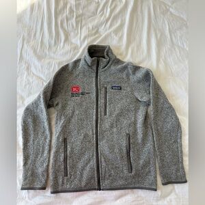 Patagonia Men's Gray Fleece Jacket S (Boston University Dental)